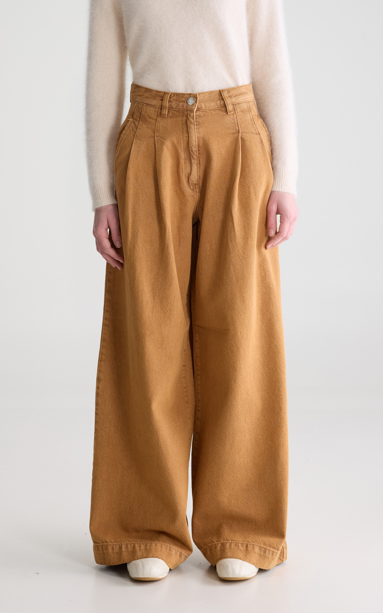 Camel Jeansbroek