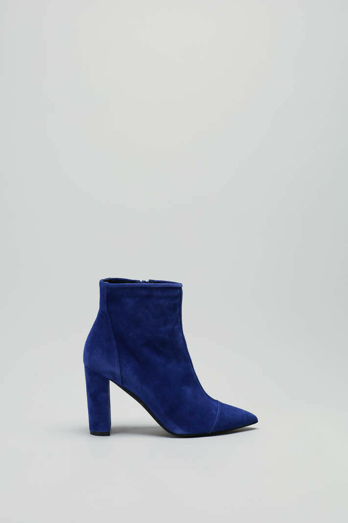 Blauw Enkellaars hak