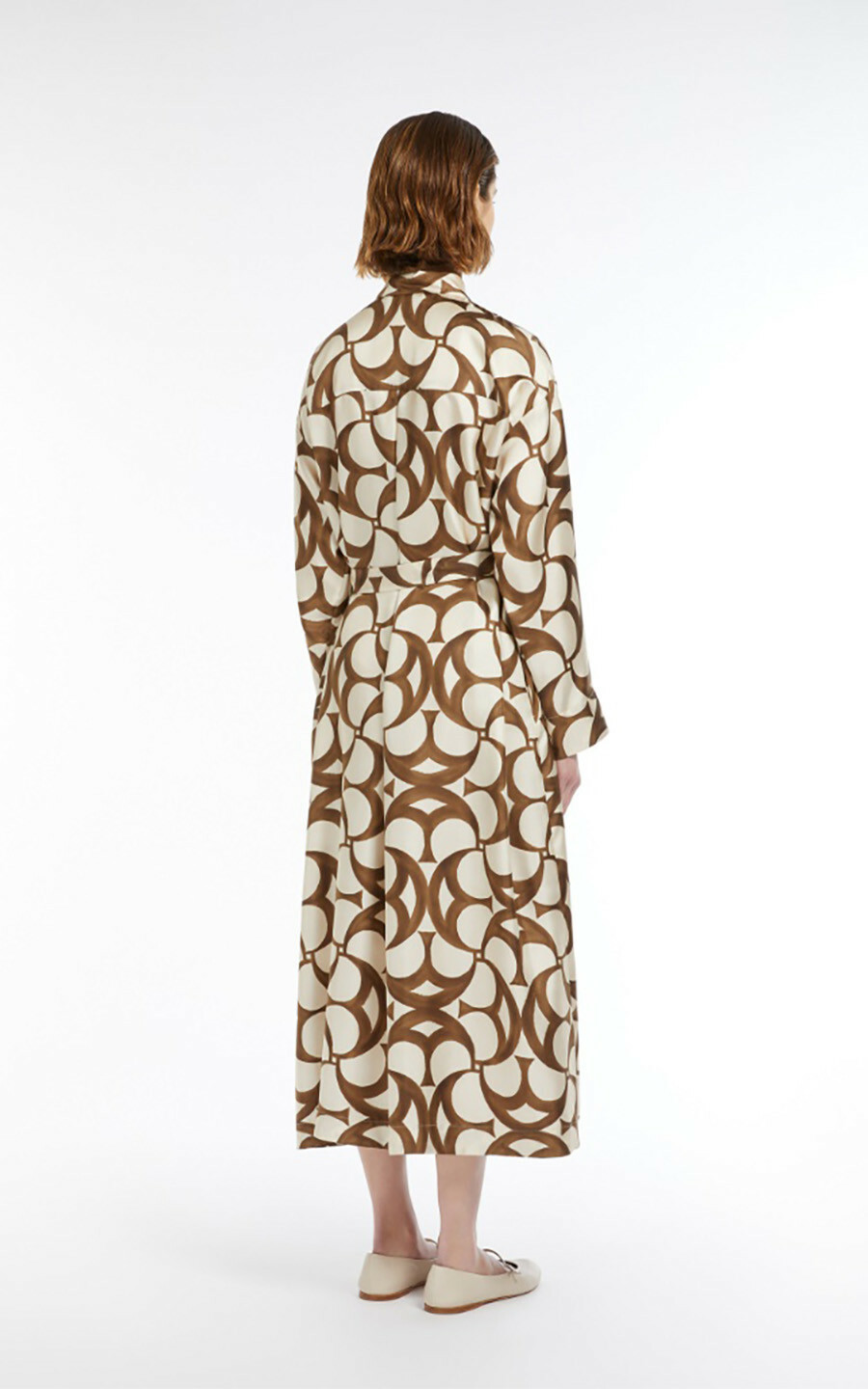 Beige Jurk