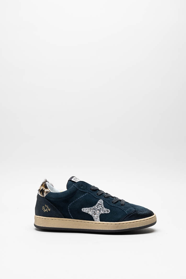 Donkerblauw Sneaker