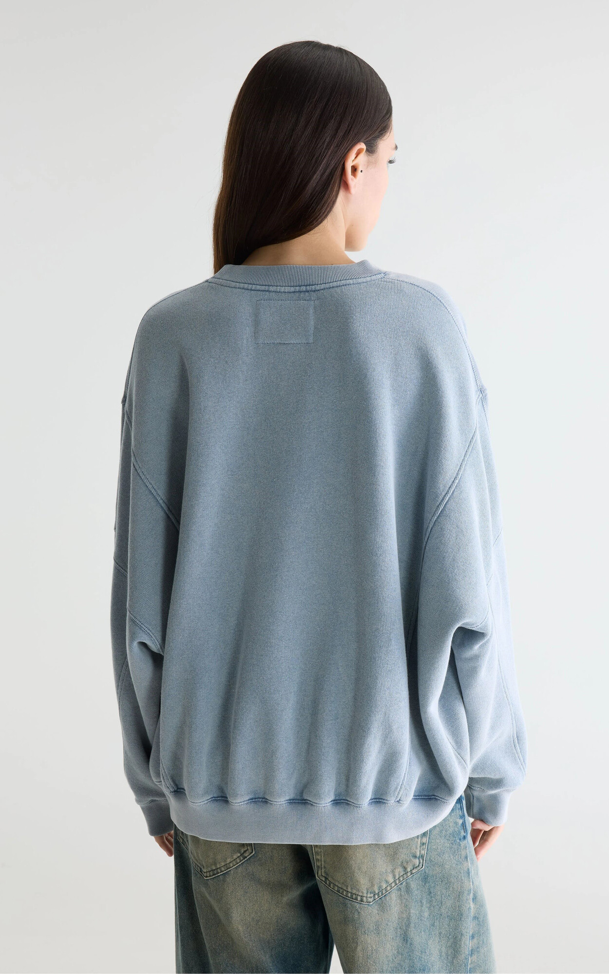 Lichtblauw Sweater image