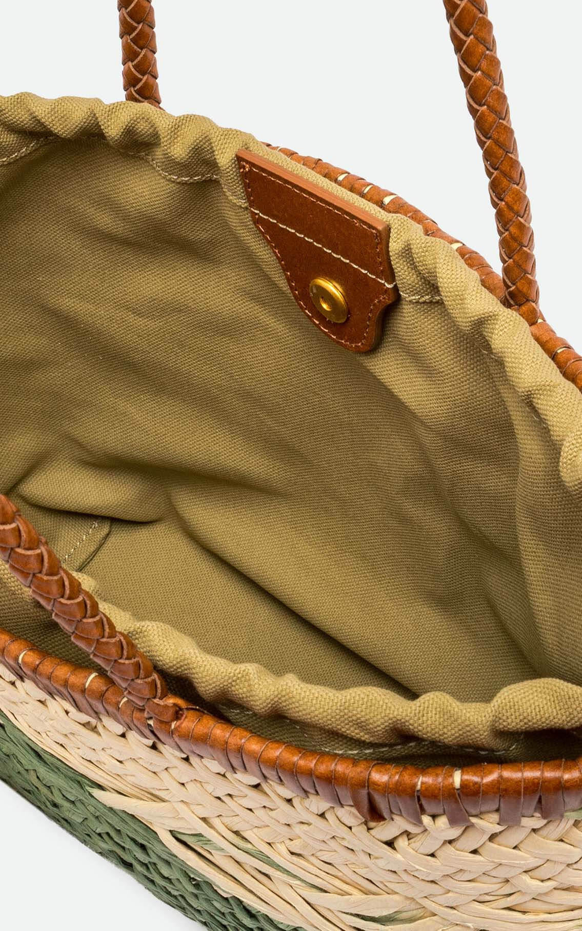 Lichtgroen Schoudertas image