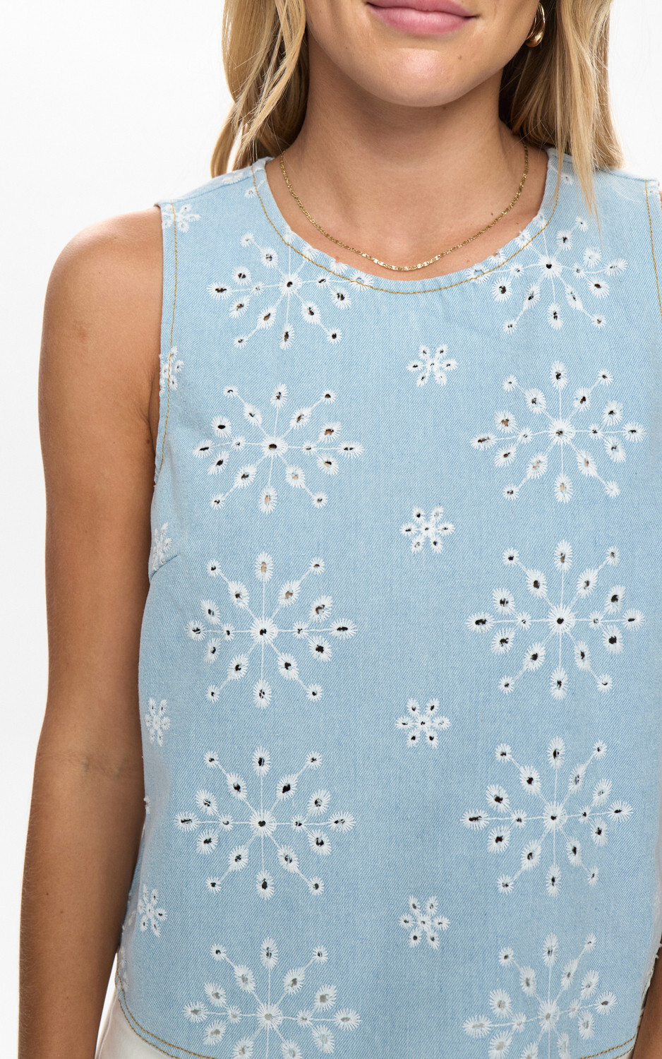 Blauw T-shirt/top image