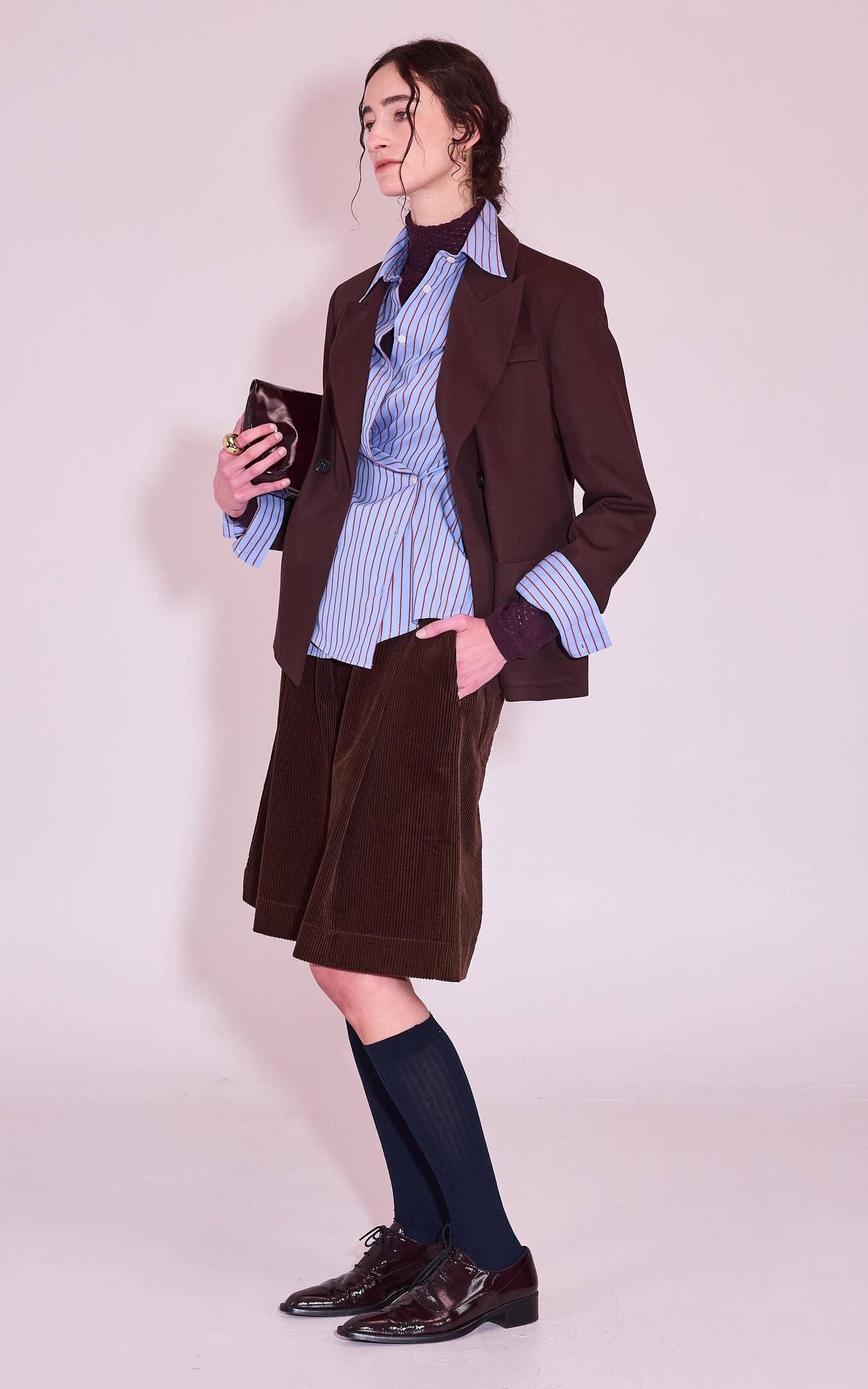 Donkerbruin Blazer