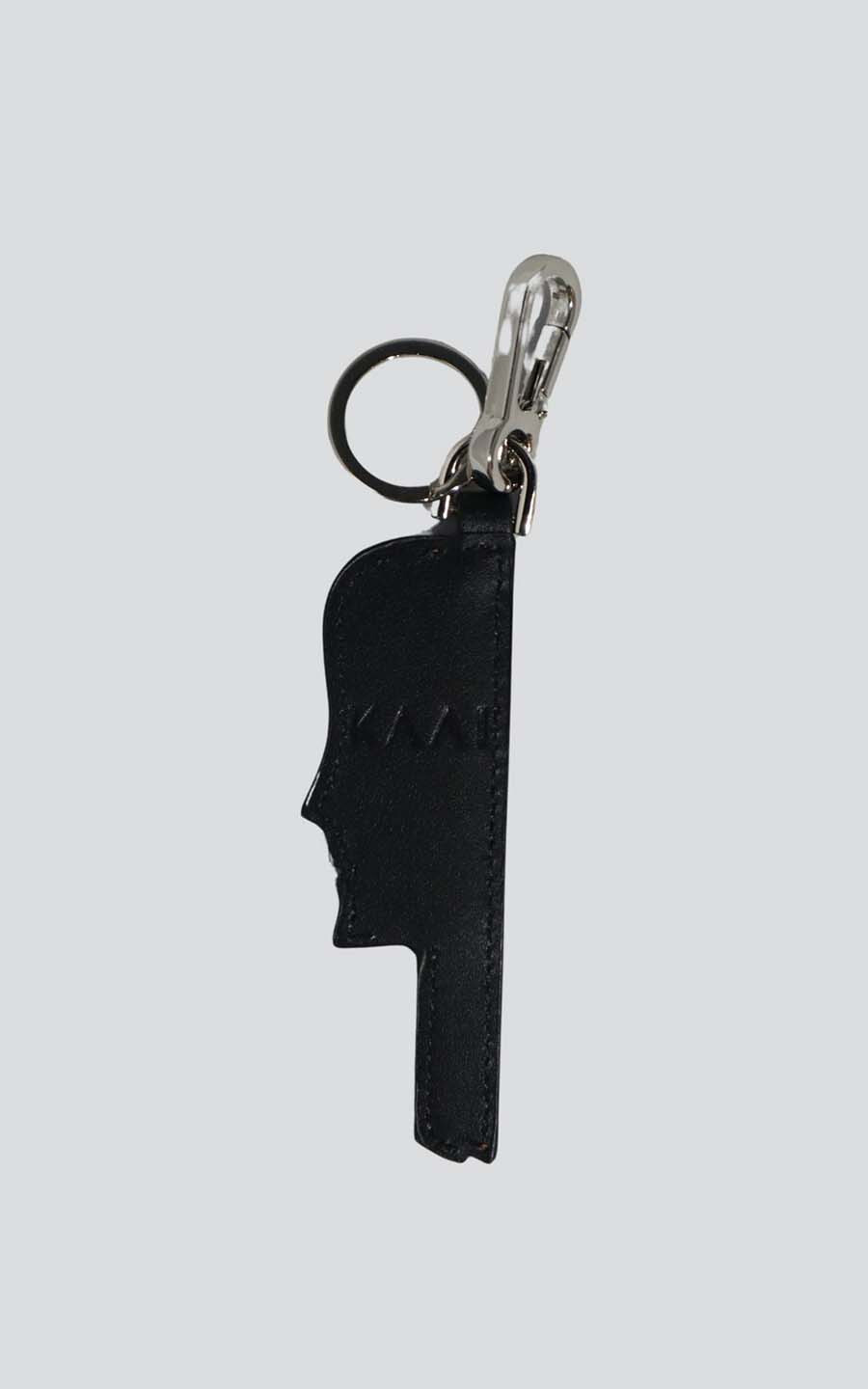 Zwart/cognac Sleutelhangers image