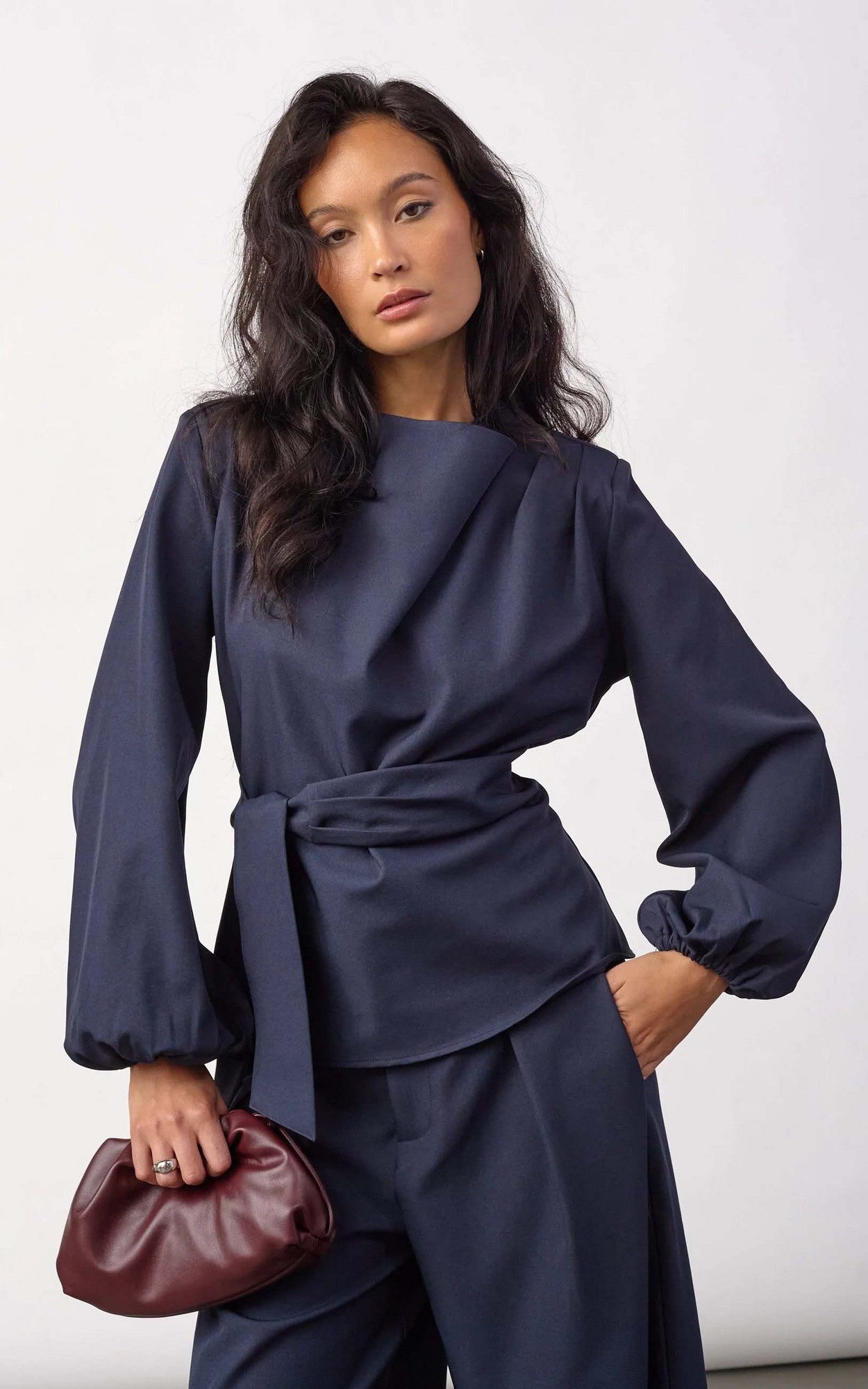 Blauw Blouse