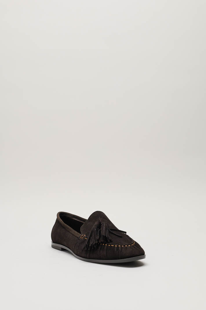 Donkerbruin Mocassin