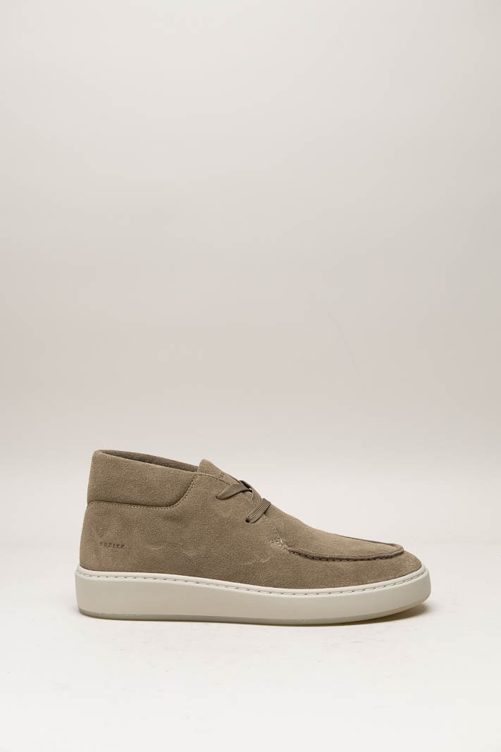 Taupe Veterschoen hoog