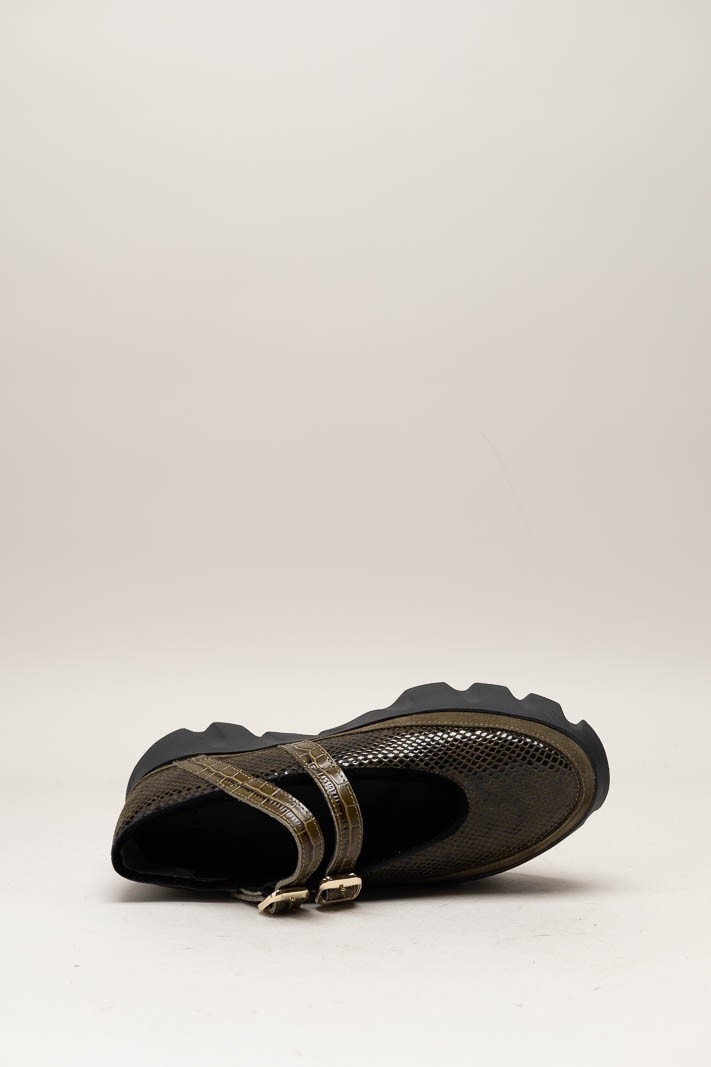 Kaki Gespschoen image