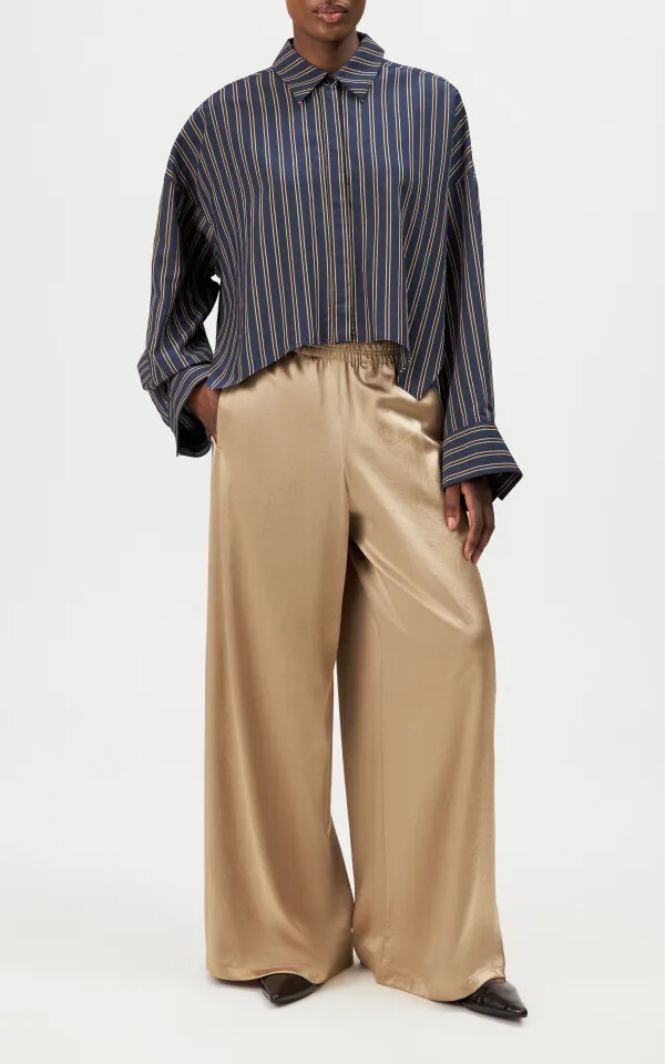 Marineblauw Blouse image