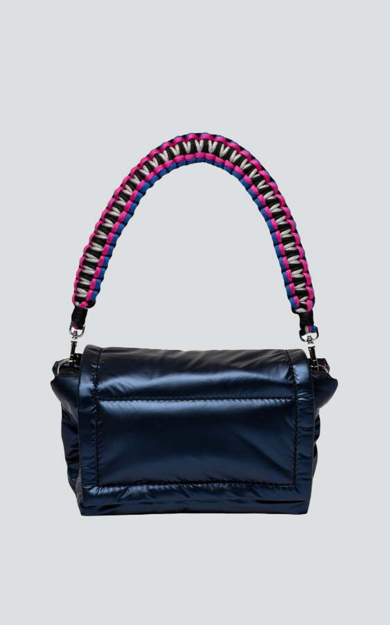 Donkerblauw Schoudertas image