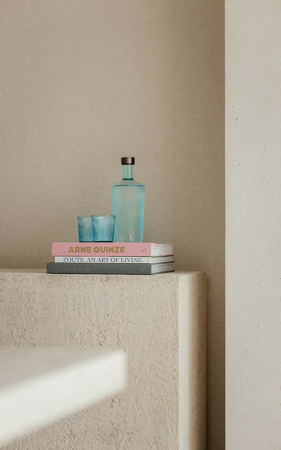 zoom in on Turquoise Servies en glazen image Turquoise Servies en glazen image