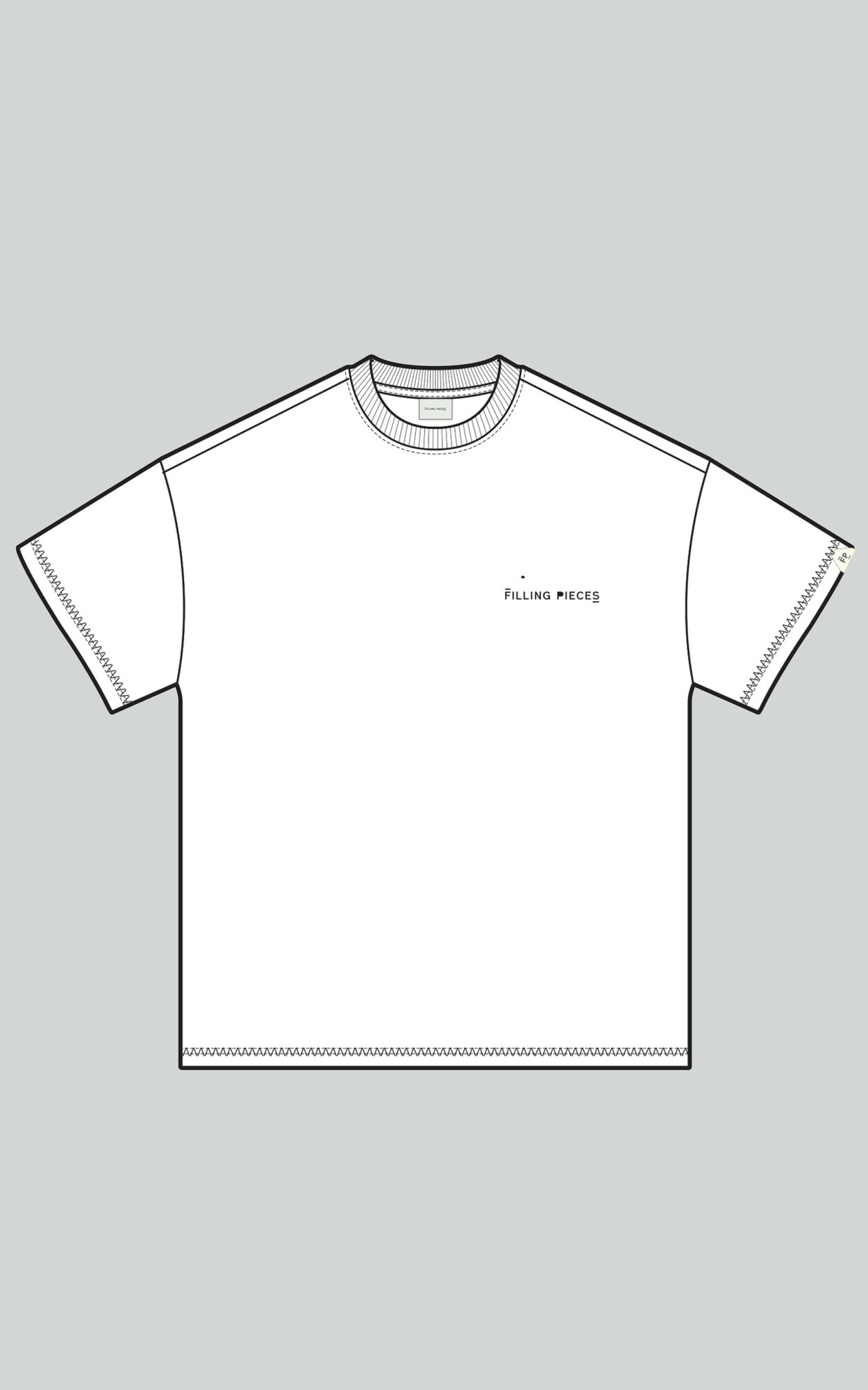 Wit T-shirt