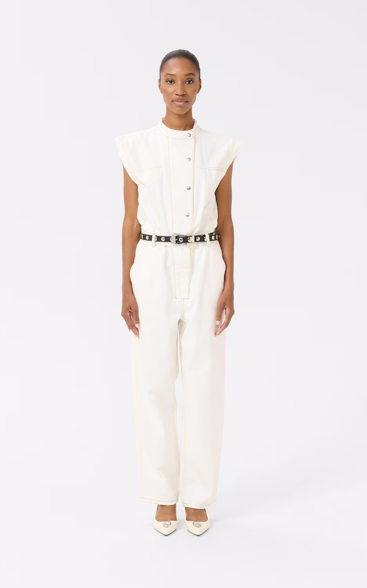 Ecru Jumpsuit