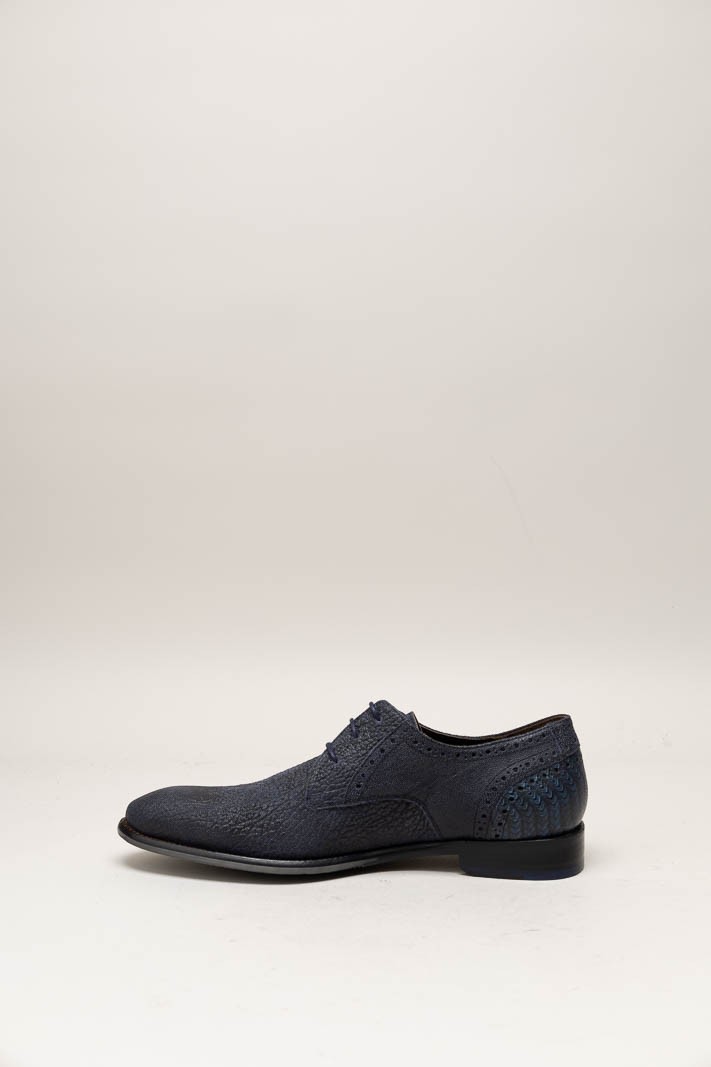 Donkerblauw Veterschoen image