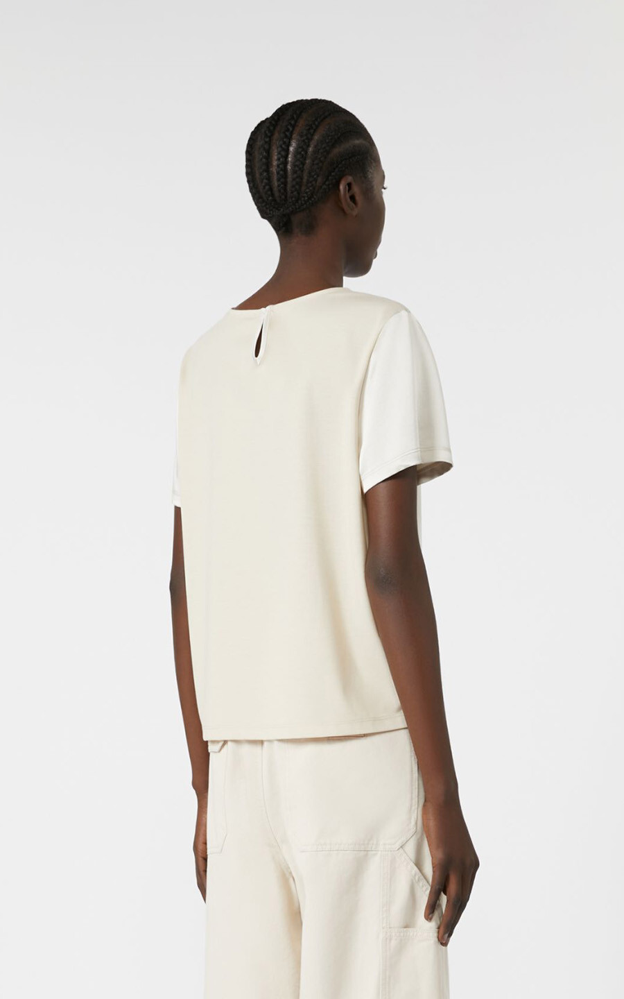 Ecru T-shirt/top