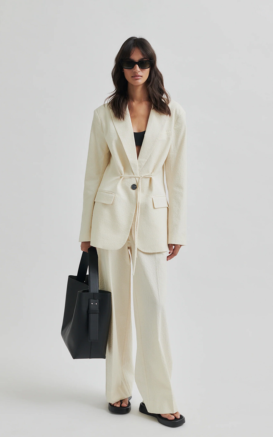 Creme Broek