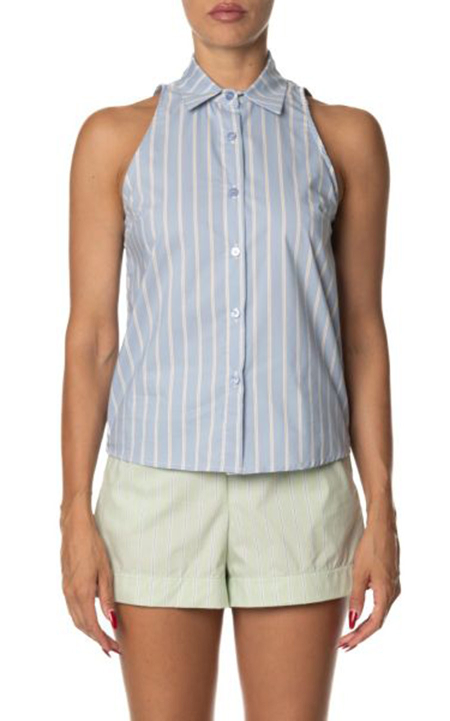 Blauw Blouse