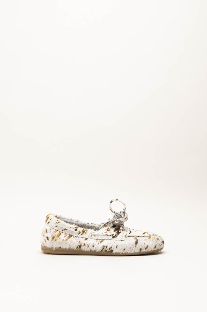 Beige Bootschoen
