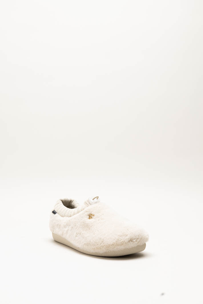 Ecru Pantoffel