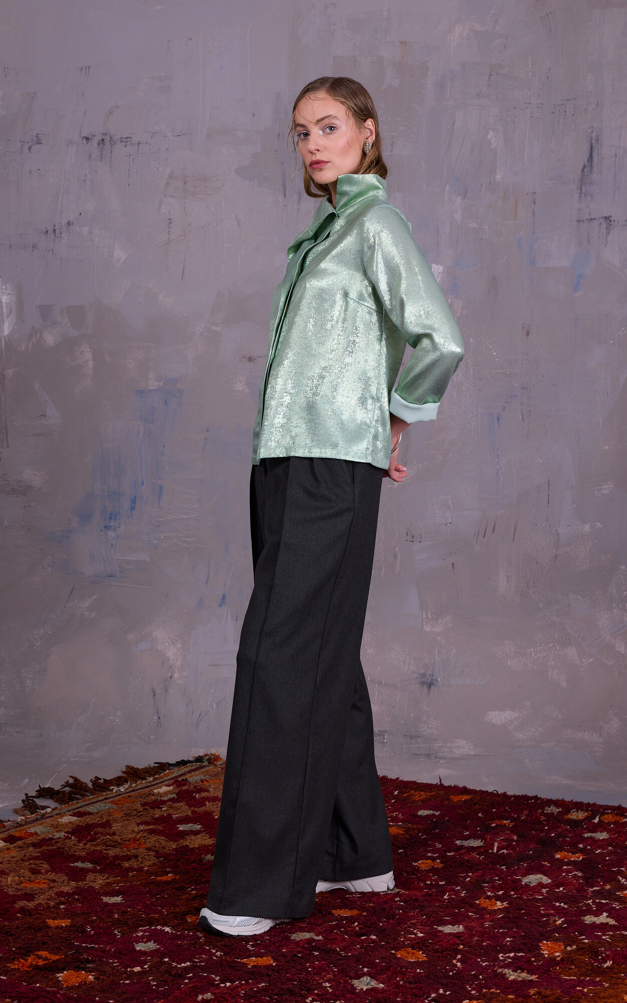 Lichtgroen Blouse