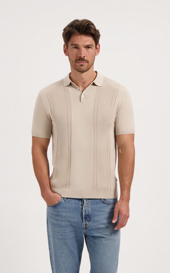Beige Polo