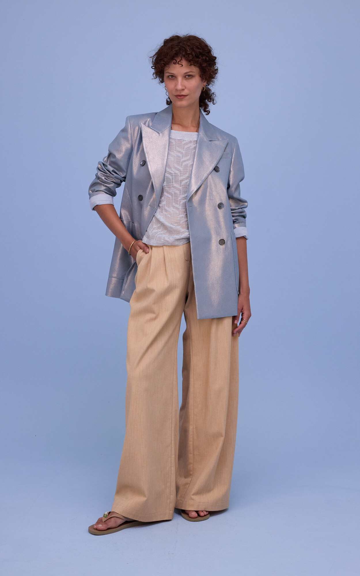 Blauw Blouse image