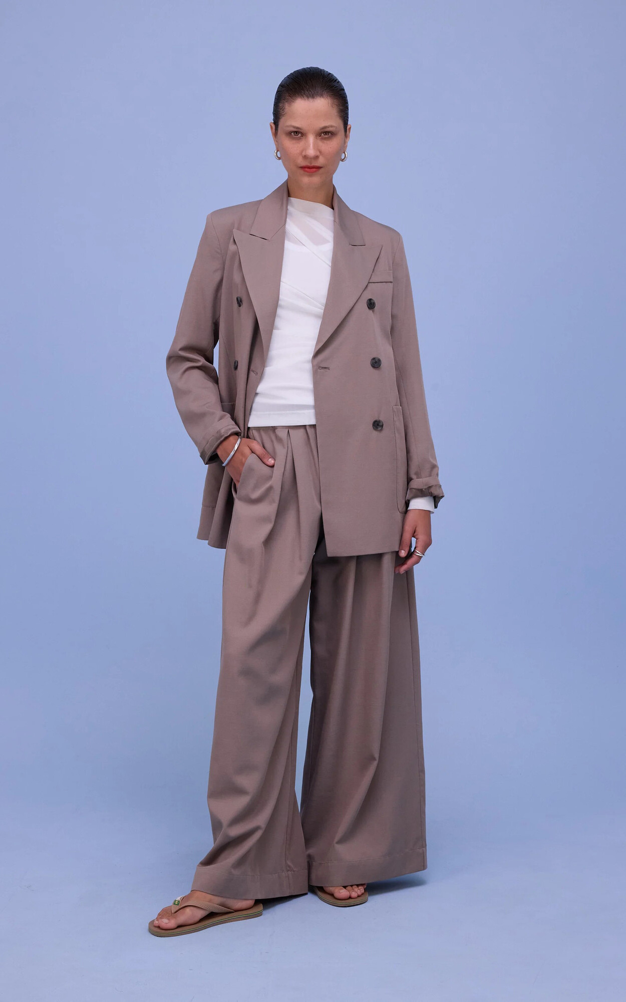 Taupe Broek image