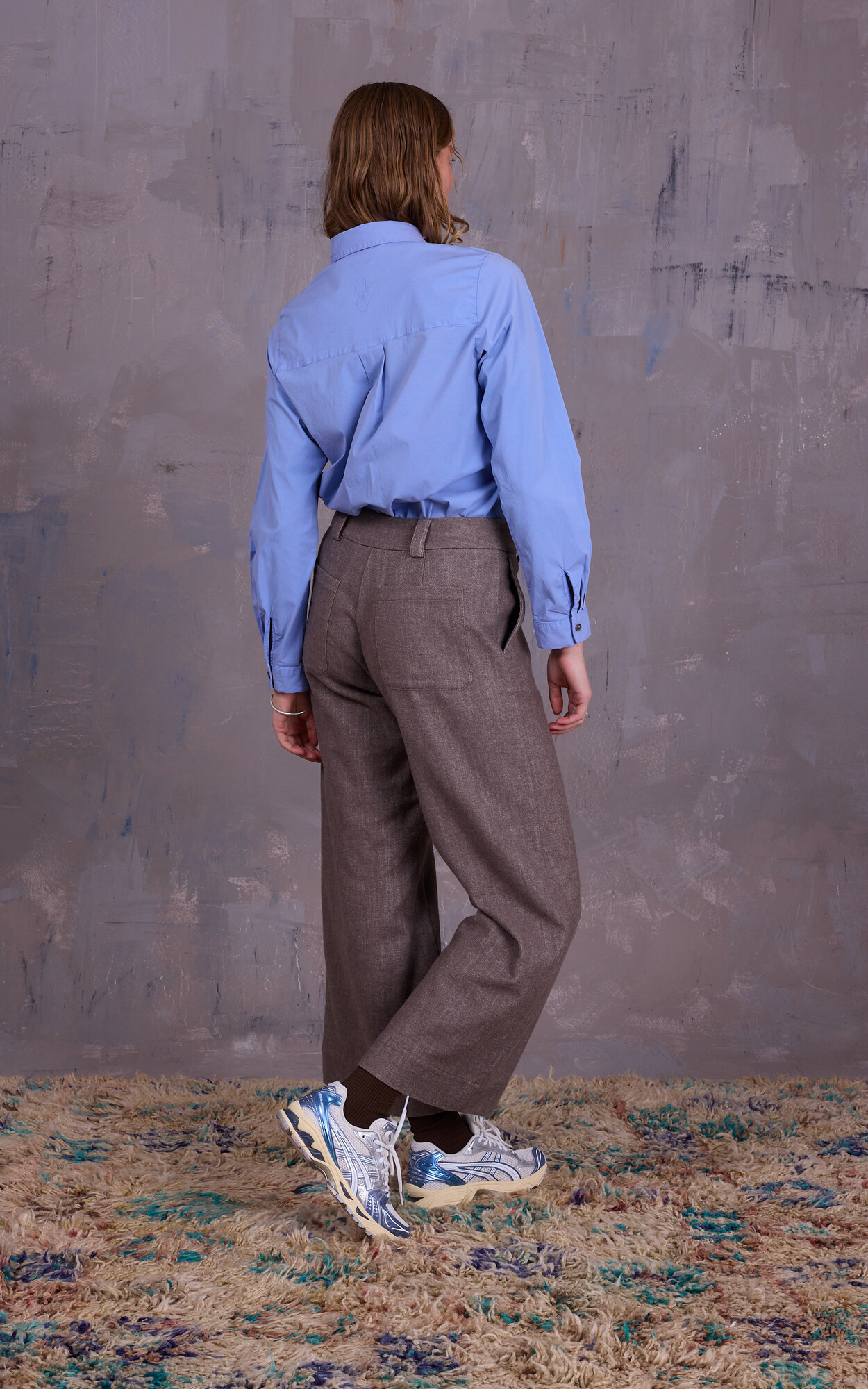 Greige Broek image
