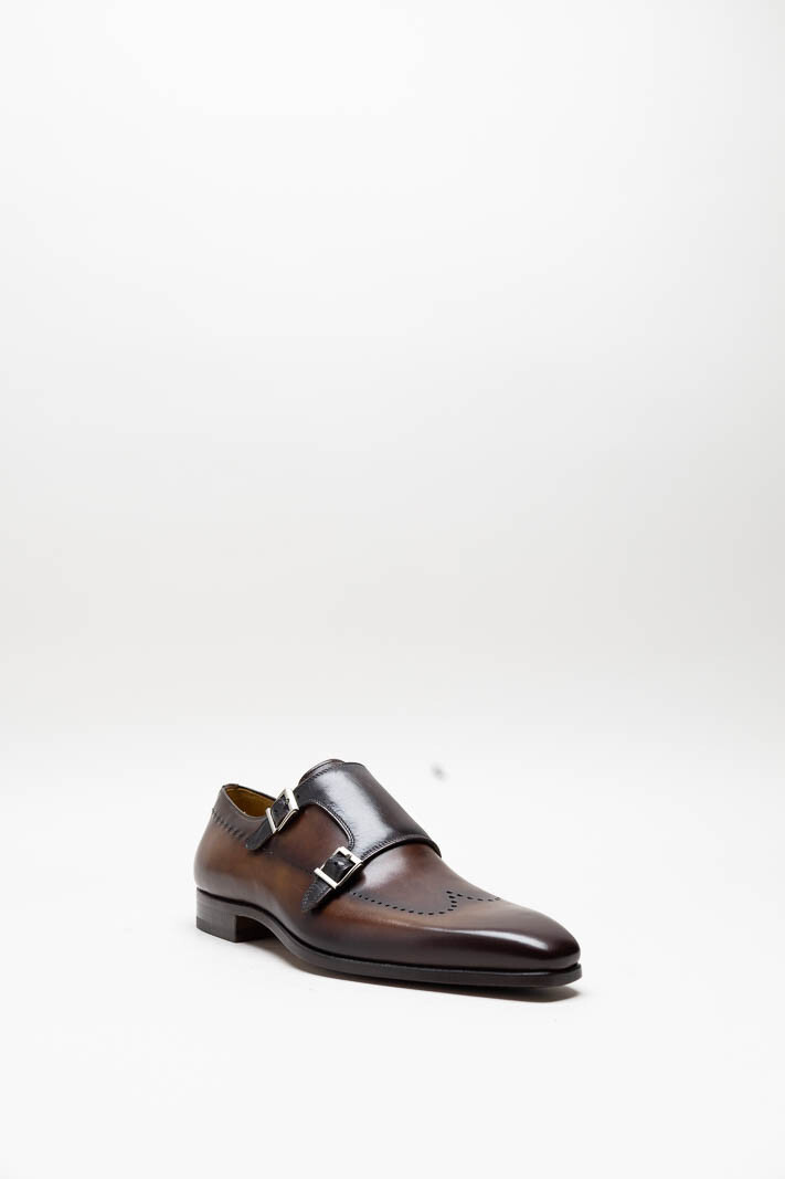 Donkerbruin Gespschoen