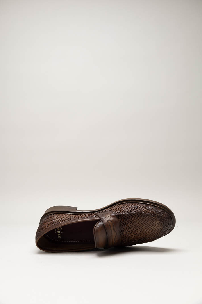 Donkerbruin Mocassin image