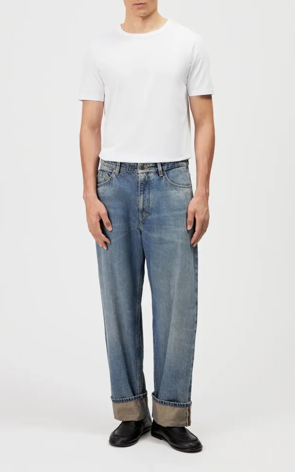 Blauw Jeansbroek image