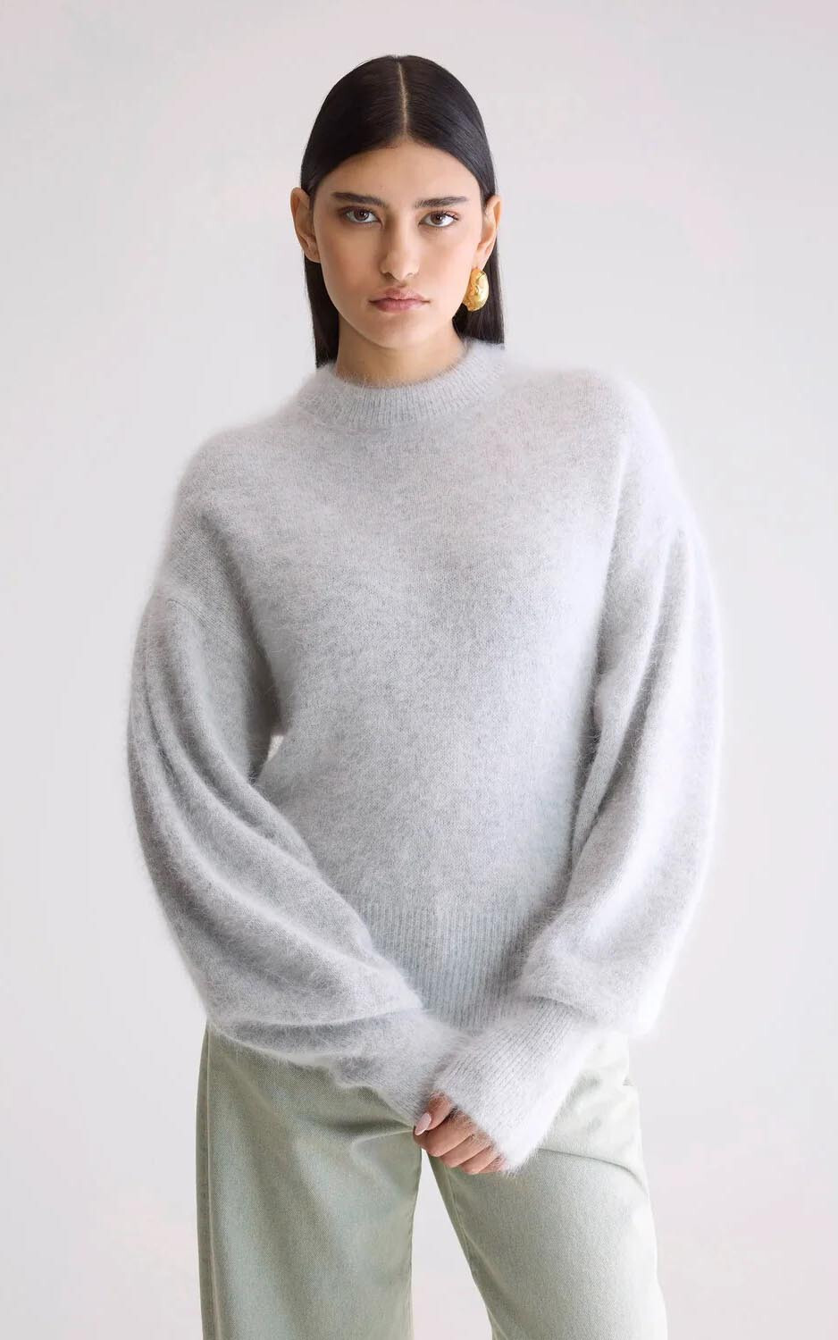 Grijs Sweater/trui