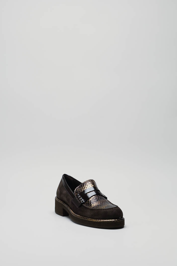 zoom in on Donkerbruin Mocassin image Donkerbruin Mocassin image