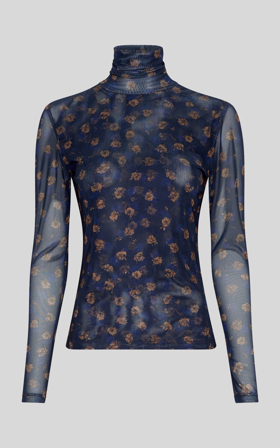 Donkerblauw T-shirt/top