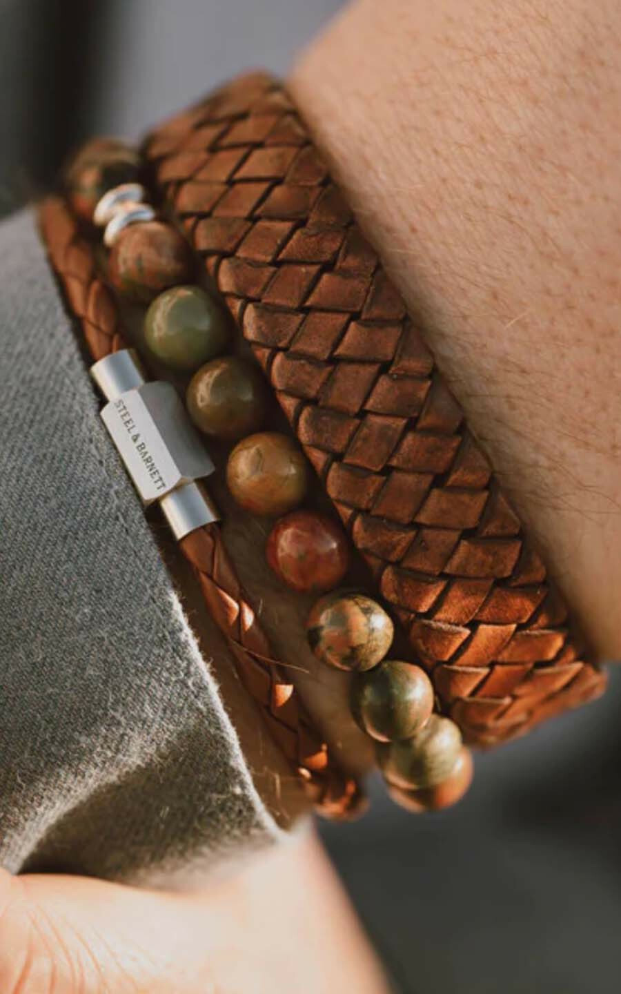 Cognac Armband