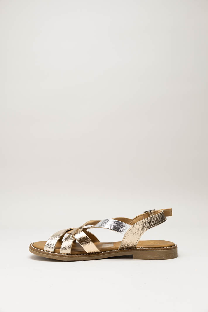 Goud Sandaal plat image