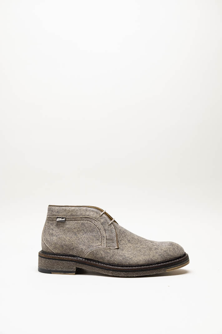 Taupe Veterschoen hoog