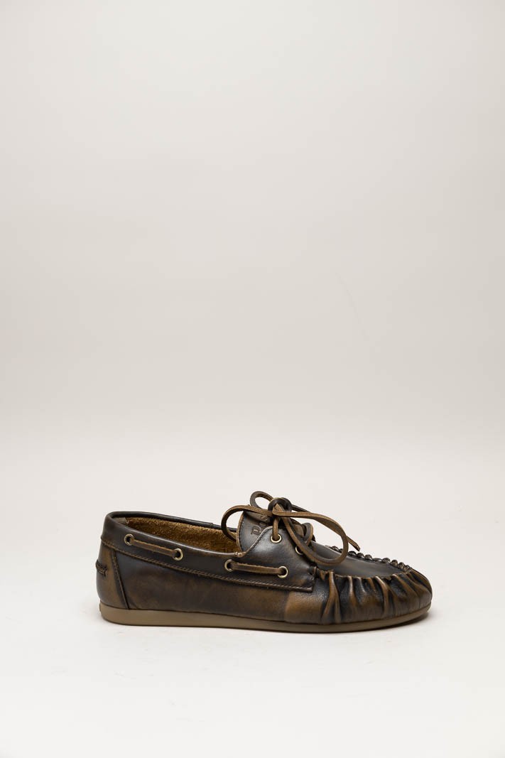 Donkerbruin Bootschoen