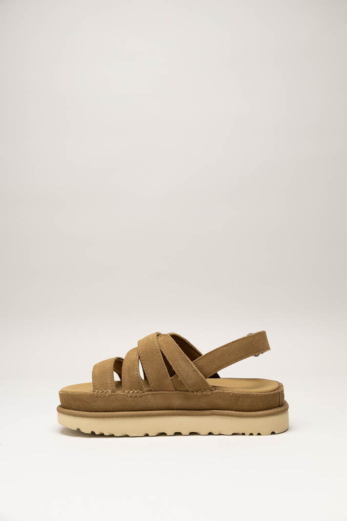 Bruin Sandaal plat image
