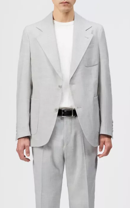 Lichtgrijs Blazer