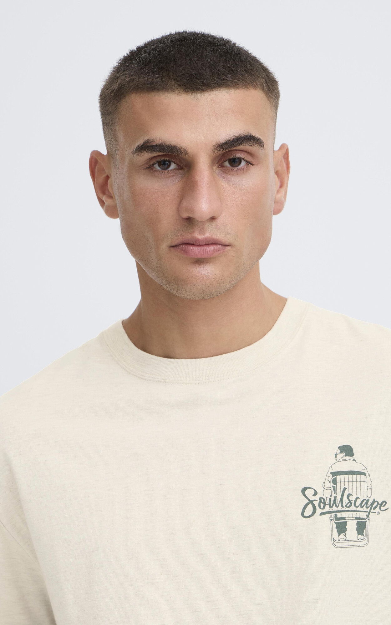 Lichtbeige T-shirt image