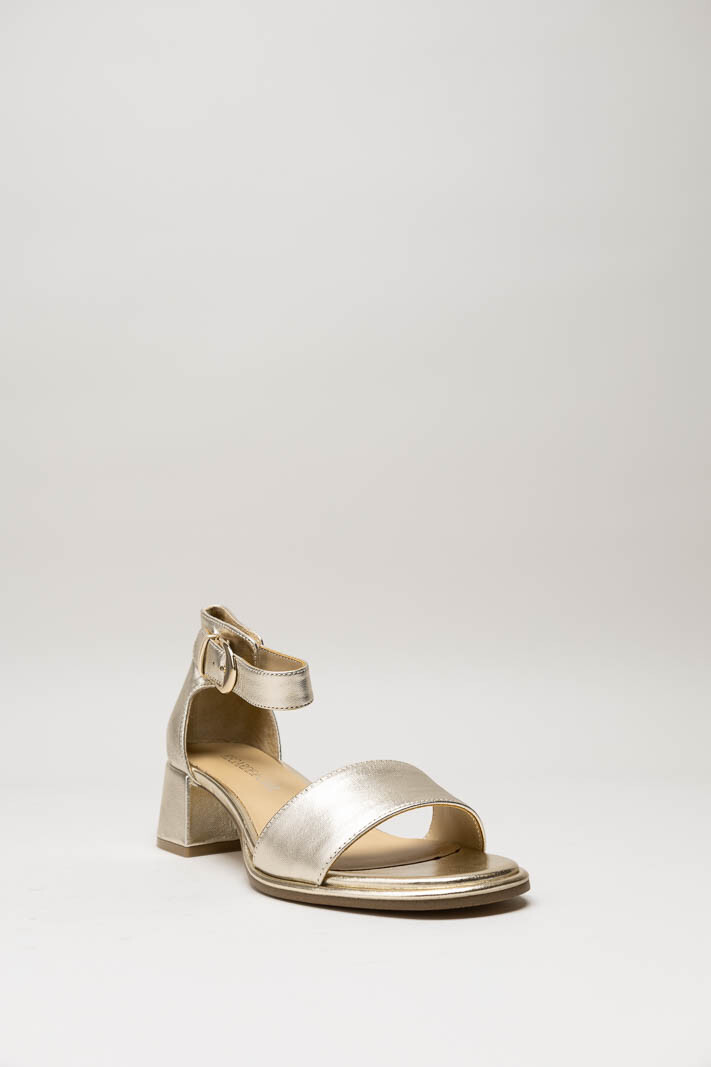Goud Sandaal hak