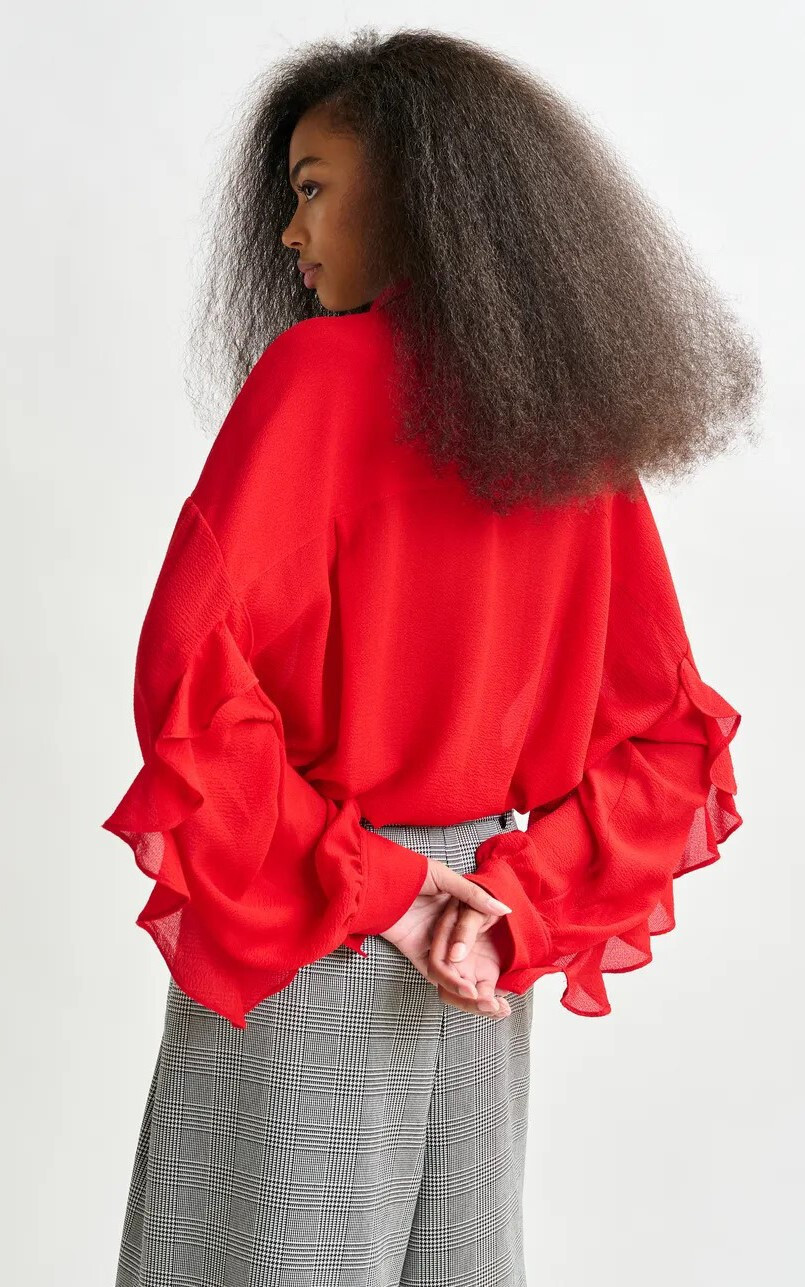 Rood Blouse