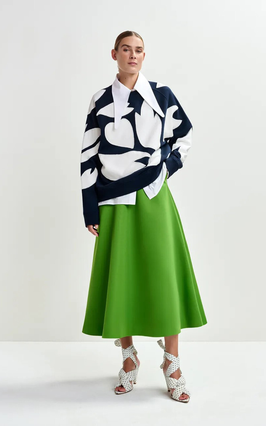 Marineblauw Sweater image