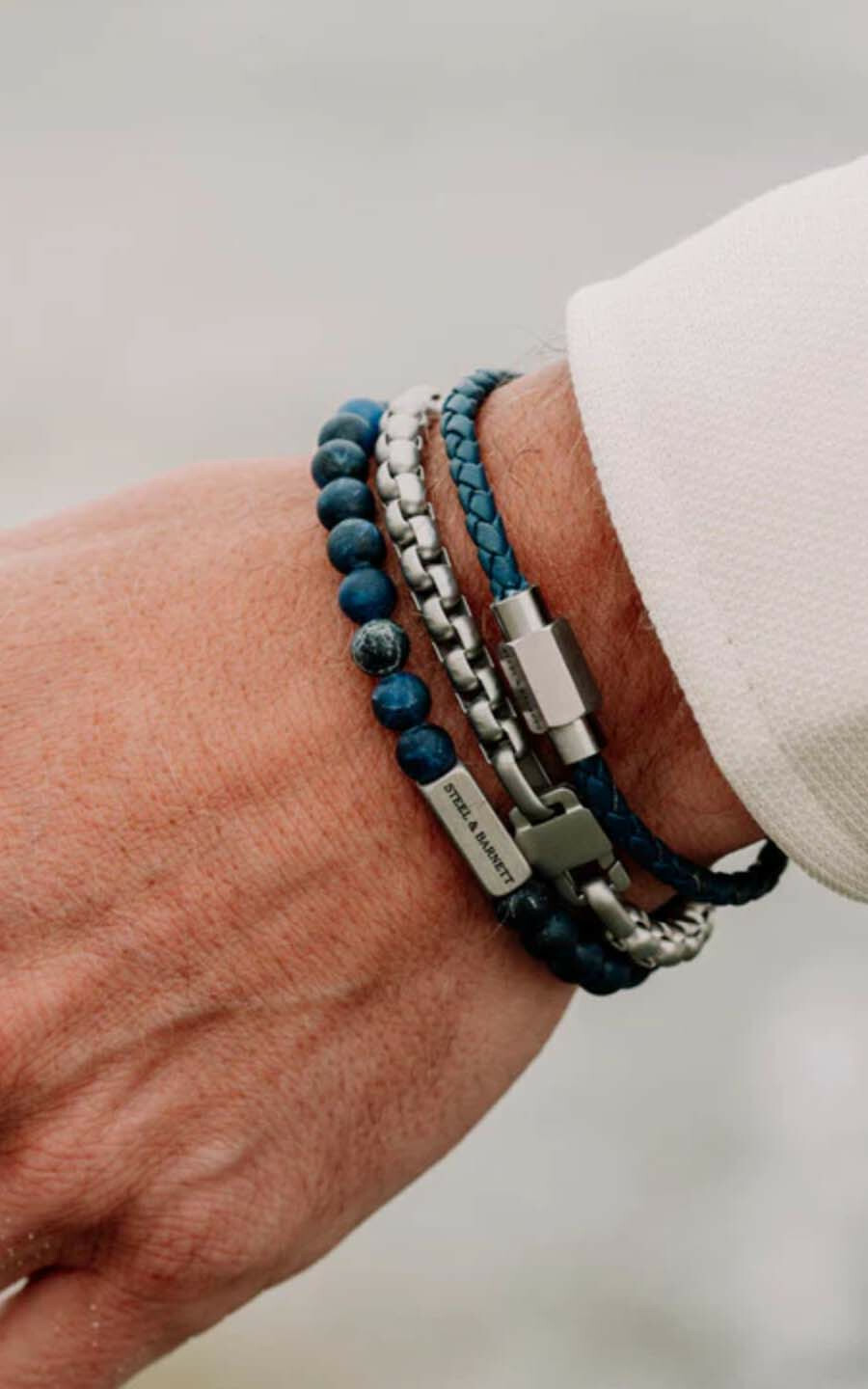 Blauw Armband