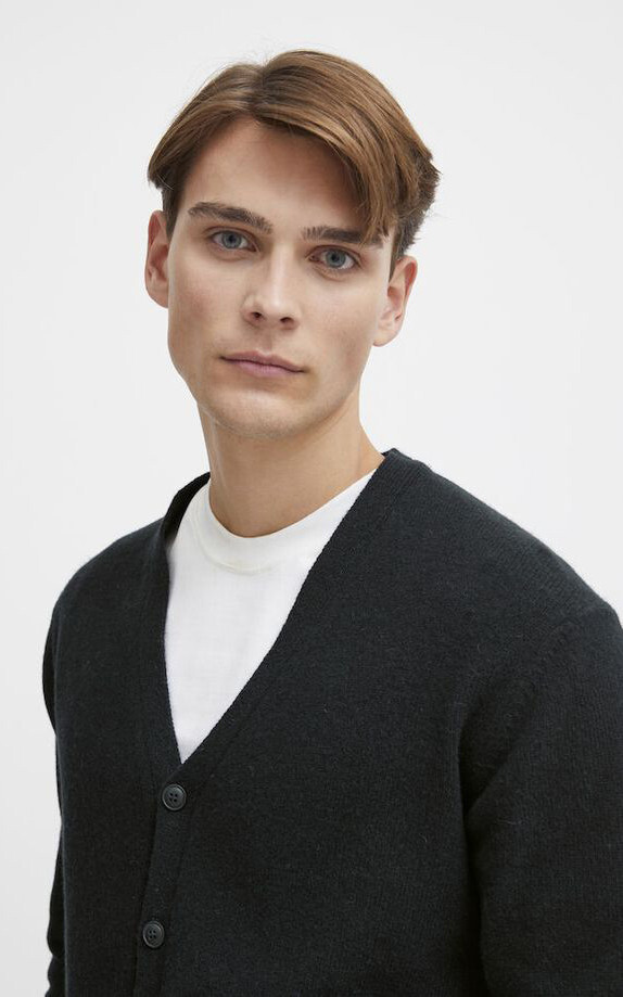 Marineblauw Cardigan image