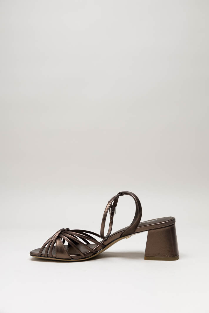 Brons Sandaal hak image