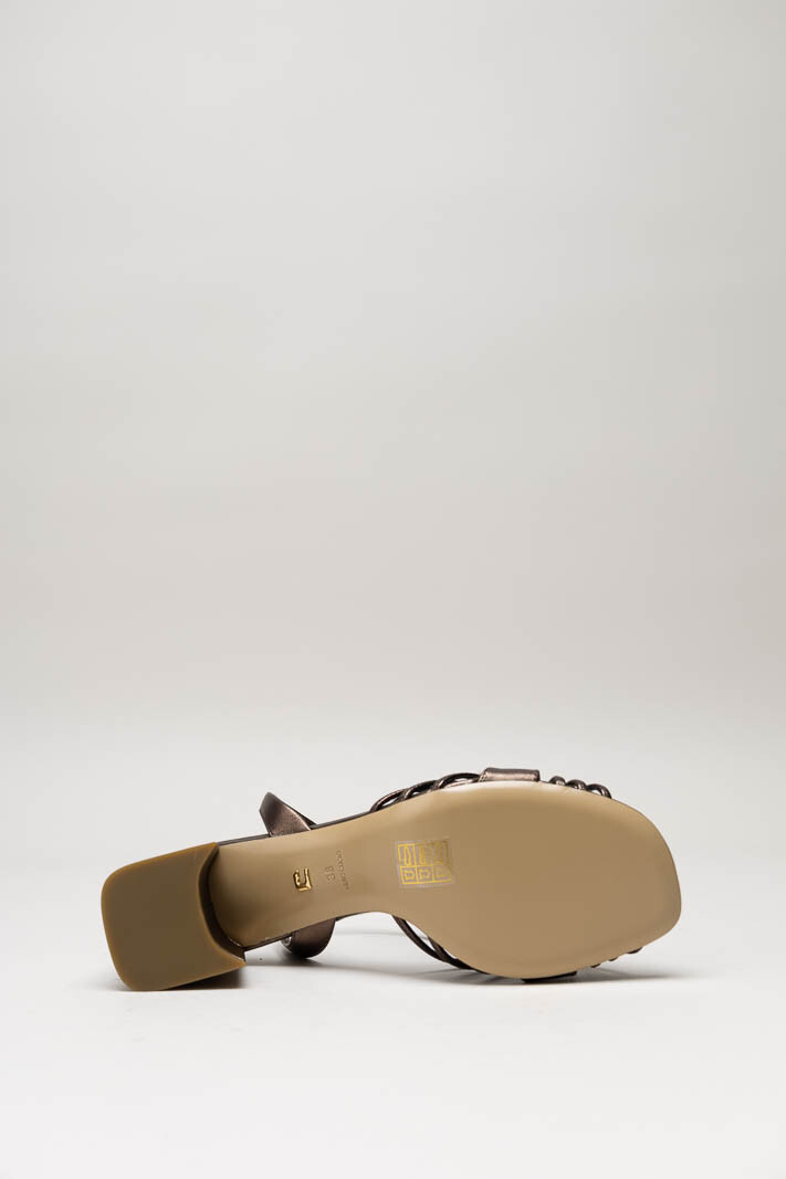 Brons Sandaal hak image