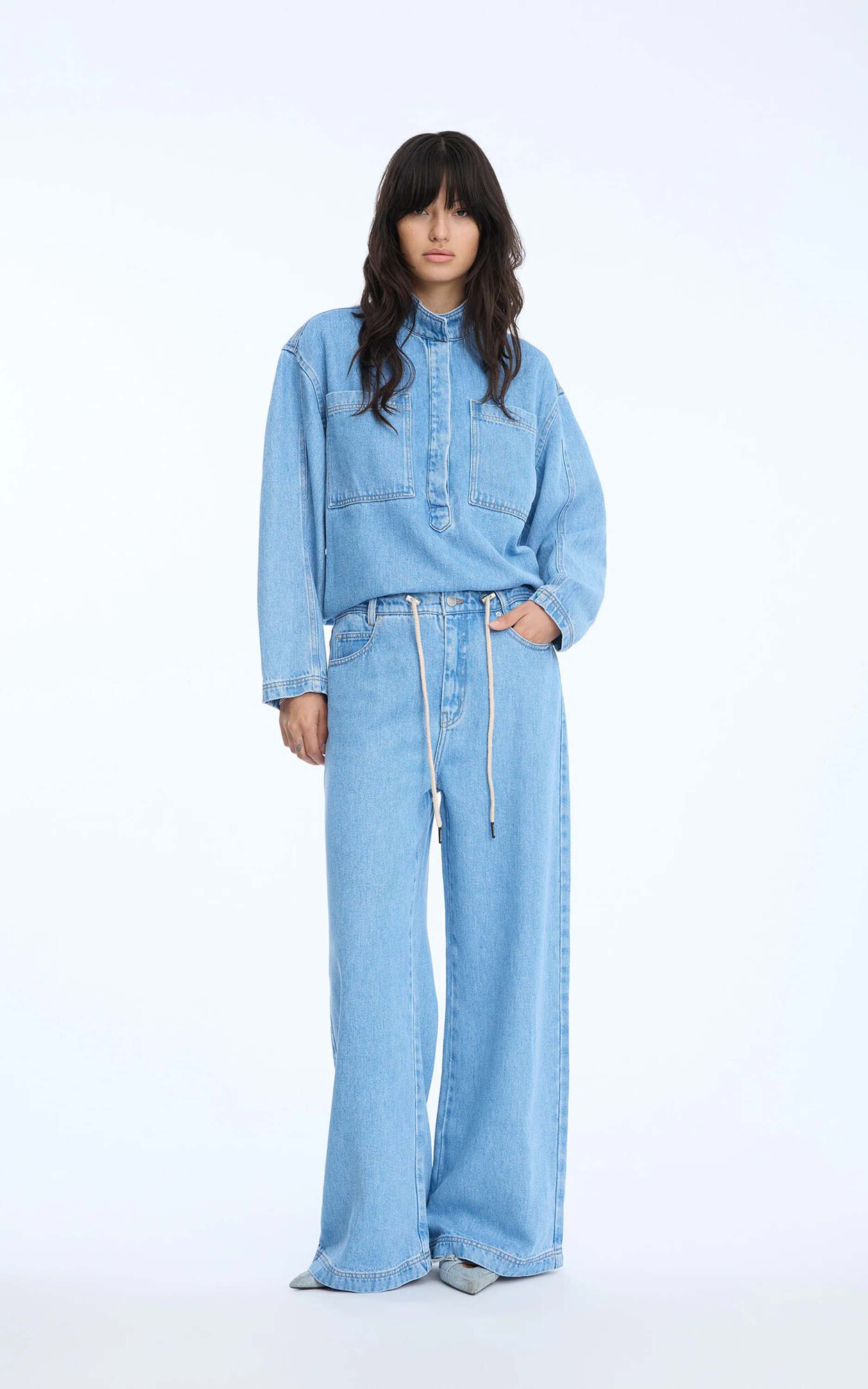 Blauw Jeansbroek